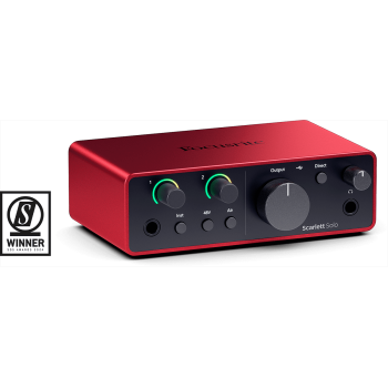 FOCUSRITE SCARLETT4-SOLO interface audio