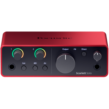 FOCUSRITE SCARLETT4-SOLO interface audio