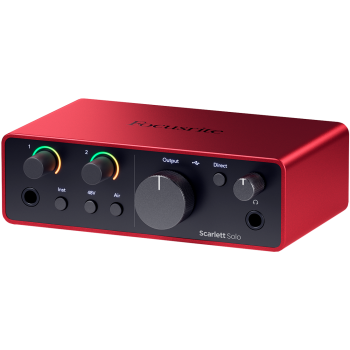 FOCUSRITE SCARLETT4-SOLO interface audio