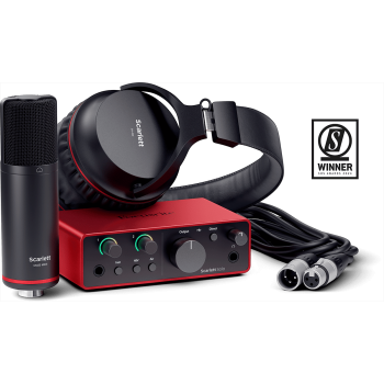 FOCUSRITE SCARLETT4-SOLO-STUDIO pack studio