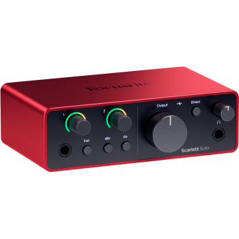 FOCUSRITE SCARLETT4-SOLO-STUDIO pack studio