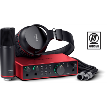 FOCUSRITE SCARLETT4-2I2 STUDIO pack studio