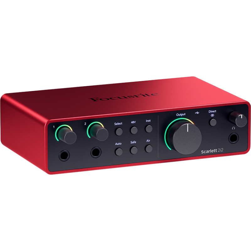 FOCUSRITE SCARLETT4-2I2 STUDIO pack studio