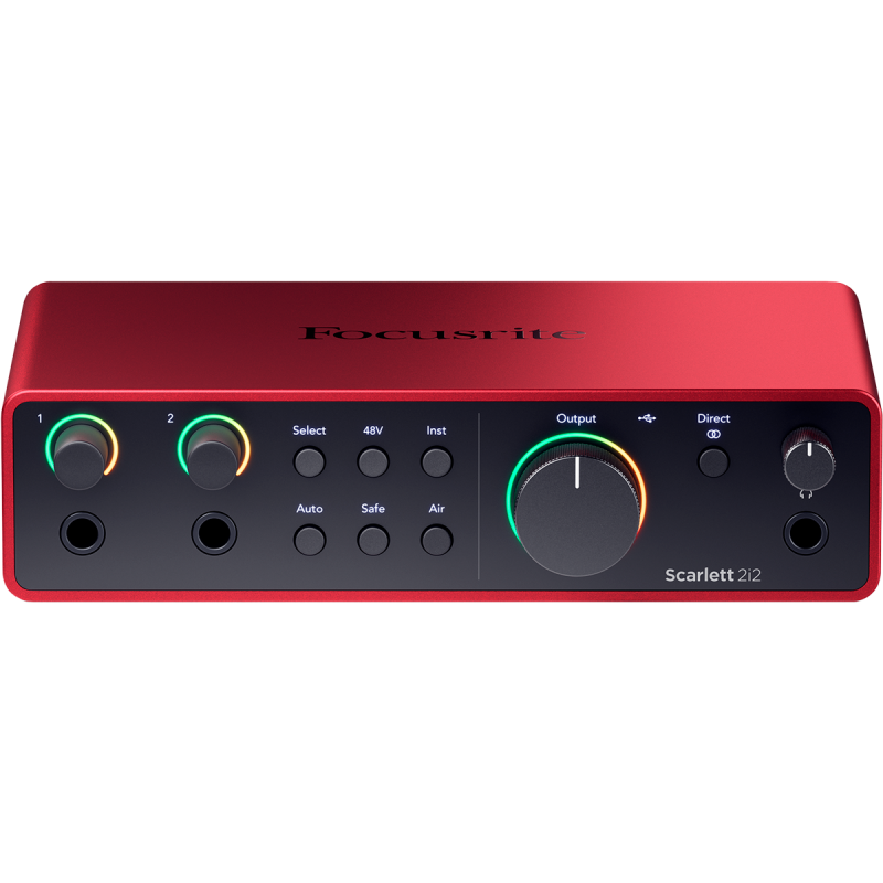 FOCUSRITE SCARLETT4-2I2 STUDIO pack studio