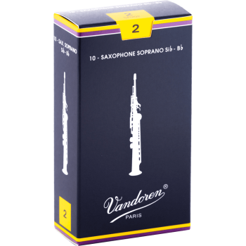 VANDOREN SR202 anches saxophone soprano traditionnelles force 2