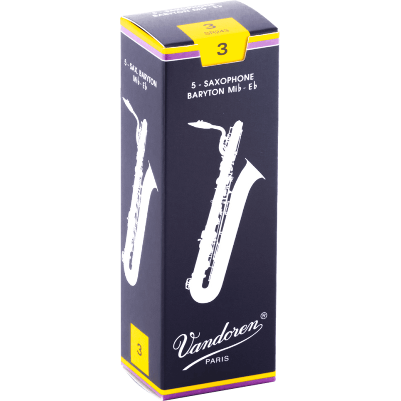 VANDOREN SR243 anches saxophone baryton traditionnelles force 3