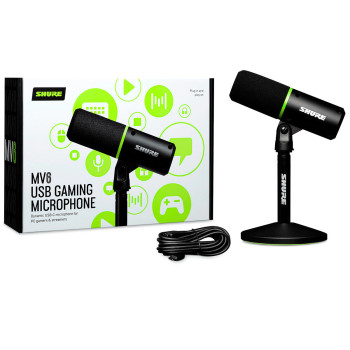 SHURE MV6 microphone de gaming usb