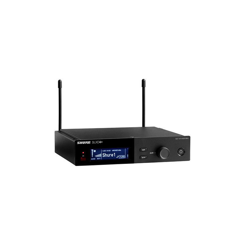 SHURE SLXD24+E-B58-G65 Système complet SLX-D main Beta58 - 470-606 MHz