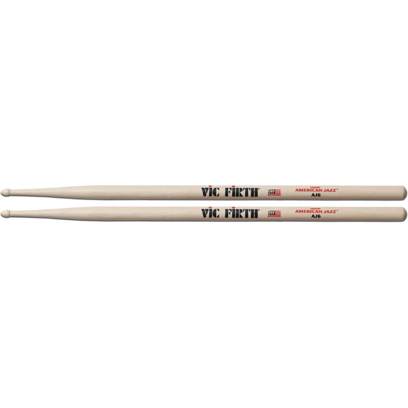 VIC FIRTH AJ6 aj6 american jazz hickory