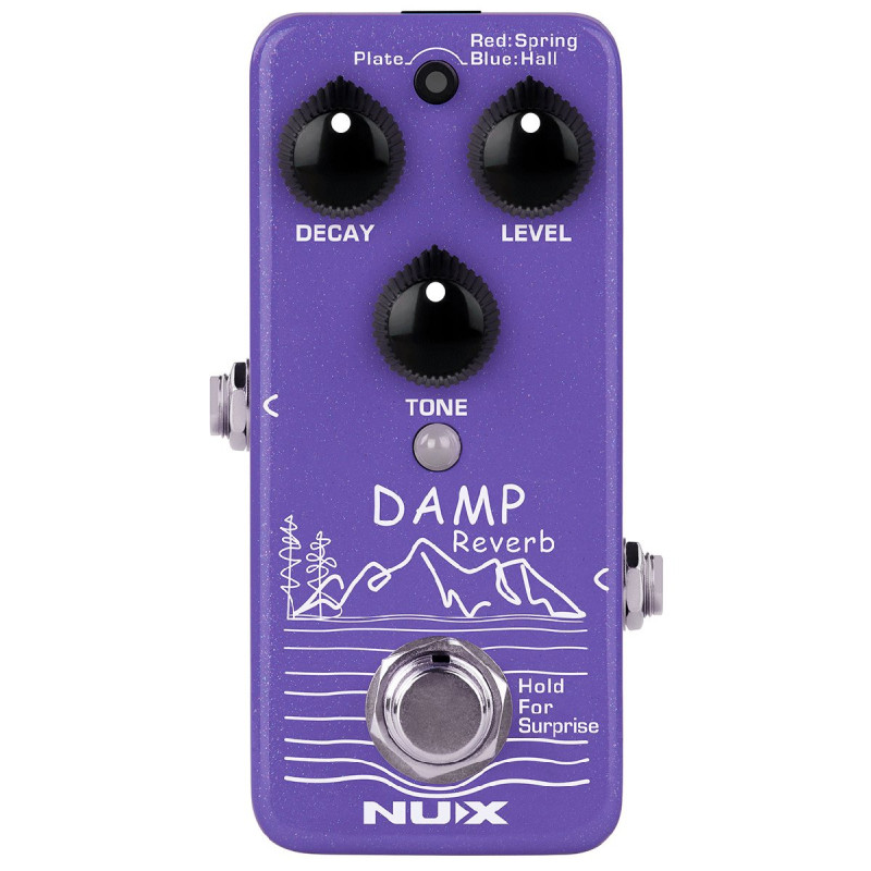 NUX DAMP-REVERB pédale de reverb numérique (nrv-3)