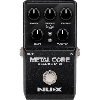 NUX METALCORE-DLX-MK2 pédale numérique distorsion metal - 3 modes
