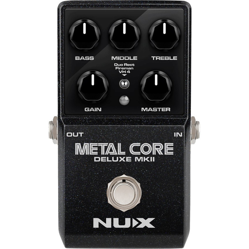 NUX METALCORE-DLX-MK2 pédale numérique distorsion metal - 3 modes