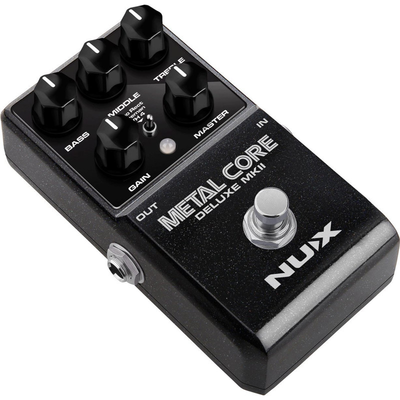 NUX METALCORE-DLX-MK2 pédale numérique distorsion metal - 3 modes