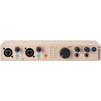 ARTURIA MINIFUSE4-CH interface audio usb 4 entrée minifuse champagne - édition limitée