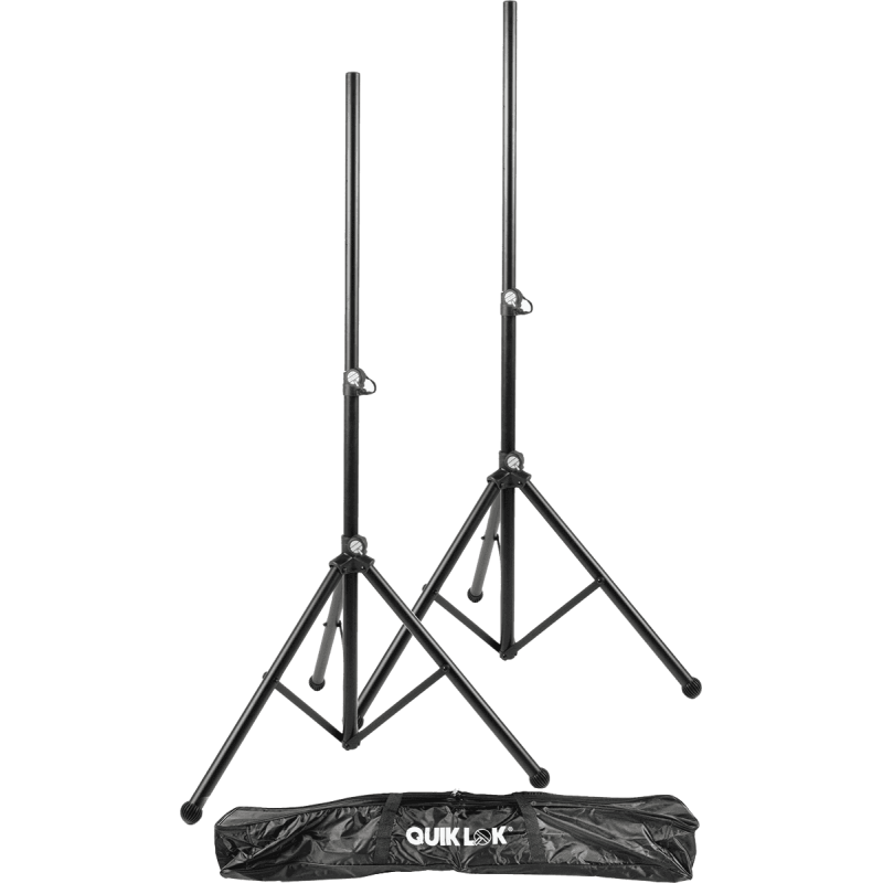 QUIKLOK S171PAK paire pieds d'enceinte + housse nylon