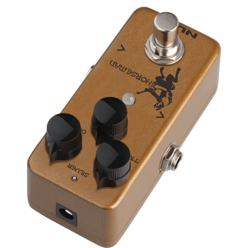 NUX HORSEMAN-OD pédale d'overdrive analogique horseman nod-1 gold/silver