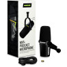 SHURE MV7+-K micro de podcast xlr & usb-c noir