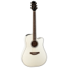 TAKAMINE GD37CE-PW guitare e/a gd37ce-pw pearl white