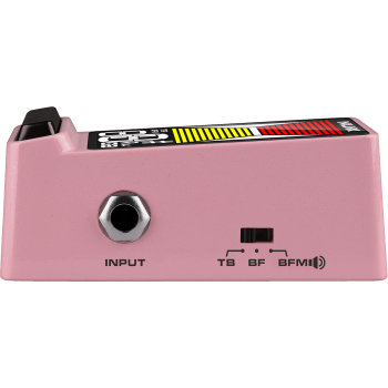 NUX FLOWTUNE2-PINK pédale accordeur guitare compact lcd couleur - rose