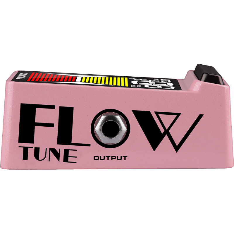 NUX FLOWTUNE2-PINK pédale accordeur guitare compact lcd couleur - rose