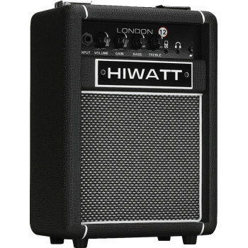 HIWATT LONDON-12C-BLK ampli guitare combo transistors 12w 1x6,5" bluetooth noir