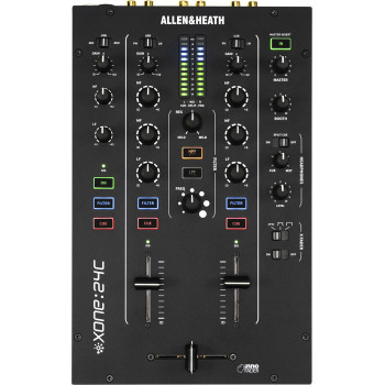ALLEN & HEATH XONE-24C console de mixage dj 2+1 canaux interface usb-c