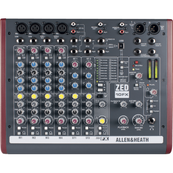 ALLEN & HEATH ZED-10FX table de mixage zed-10fx