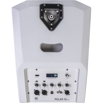 HK AUDIO POLAR10-MK2-W système colonne amplifié bluetooth tws avec housses - blanc