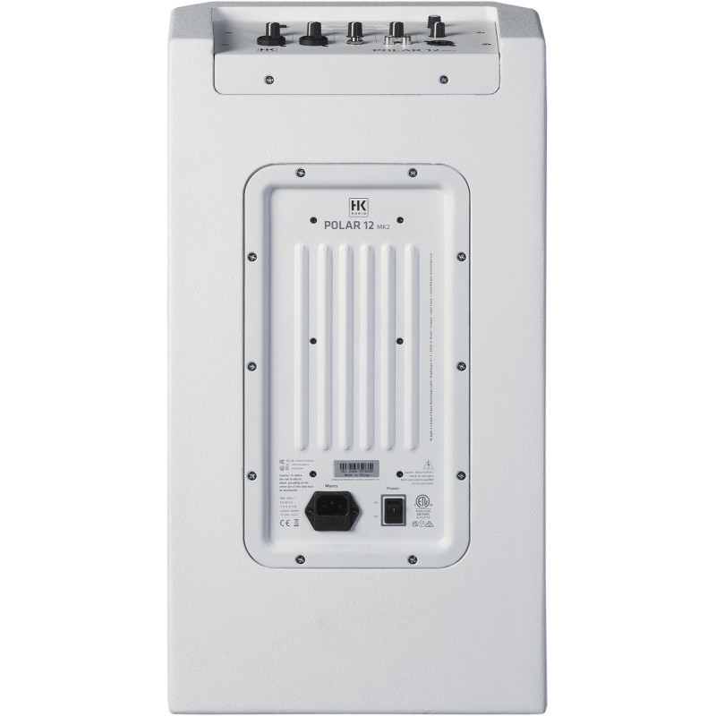 HK AUDIO POLAR12-MK2-W système colonne amplifié bluetooth tws avec housses - blanc