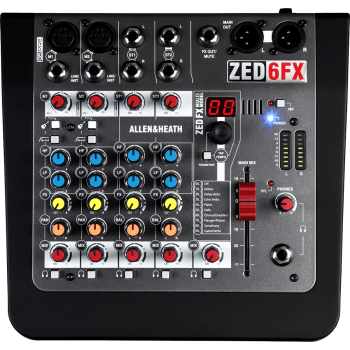 ALLEN & HEATH ZED-6FX table de mixage zed-6fx