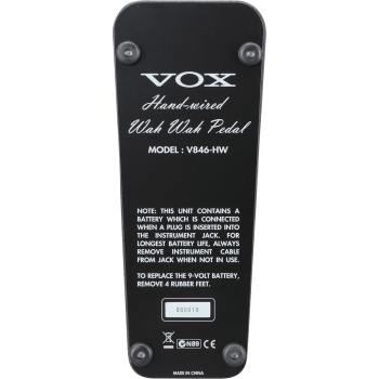 VOX WAH-V846-HW wah v846 hand wired