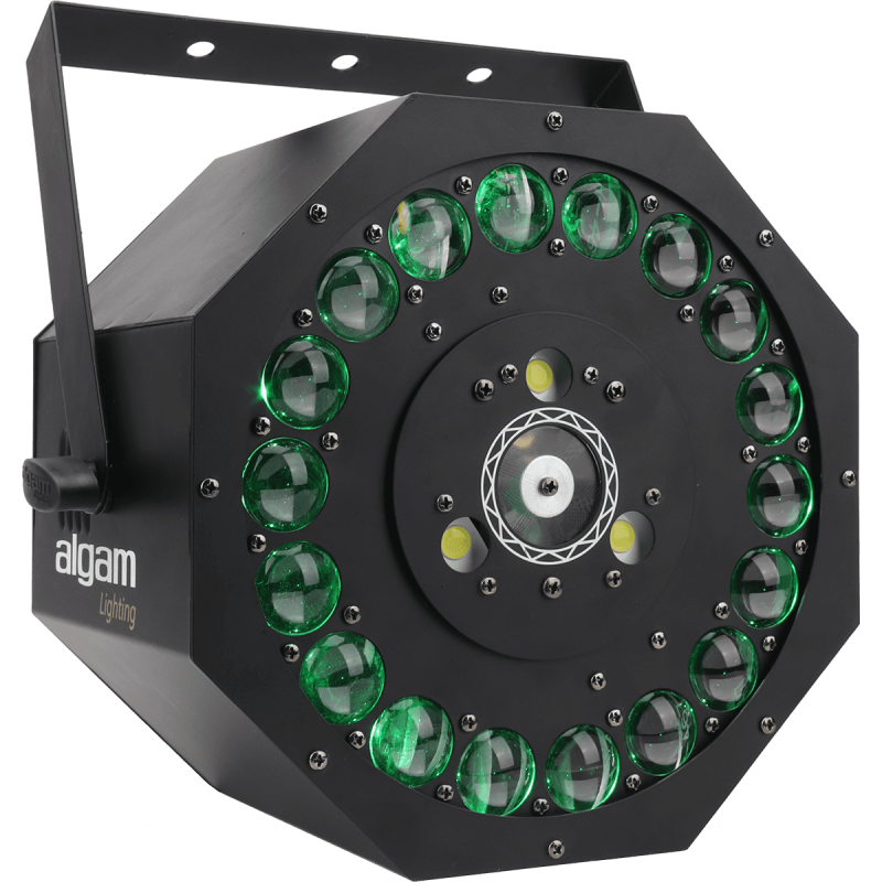 ALGAM LIGHTING SUNFLOWER combo 3-en-1 soleil stroboscope laser