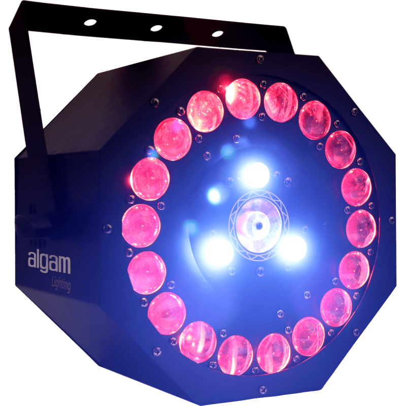 ALGAM LIGHTING SUNFLOWER combo 3-en-1 soleil stroboscope laser
