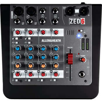 ALLEN & HEATH ZED-6 table de mixage zed-6