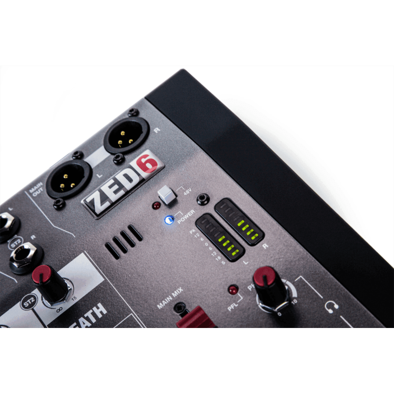 ALLEN & HEATH ZED-6 table de mixage zed-6
