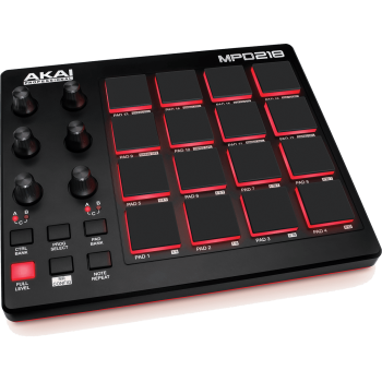 AKAI MPD218 contrôleur usb midi 16 pads 6 potentiomètres