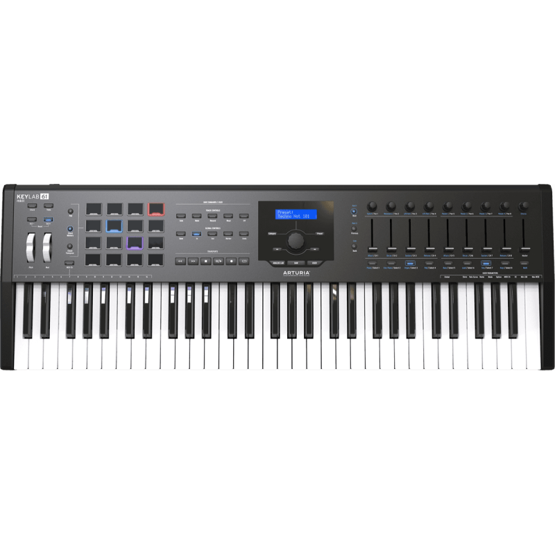 ARTURIA KEYLABMKII61-BK keylab mkii 61 touches noir