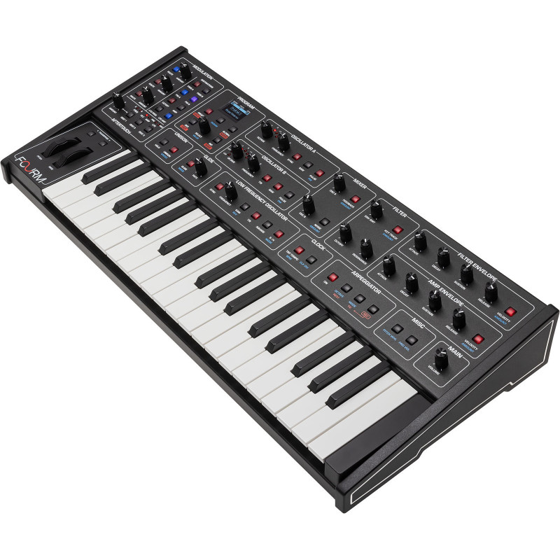 SEQUENTIAL FOURM Synthétiseur analogique 4 voix avec Aftertouch Polyphonique