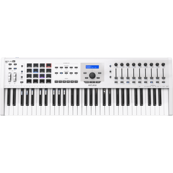 ARTURIA KEYLABMKII61-WH keylab mk ii 61 touches blanc