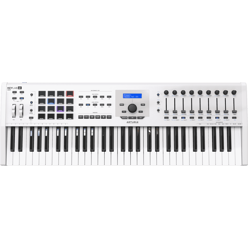 ARTURIA KEYLABMKII61-WH keylab mk ii 61 touches blanc
