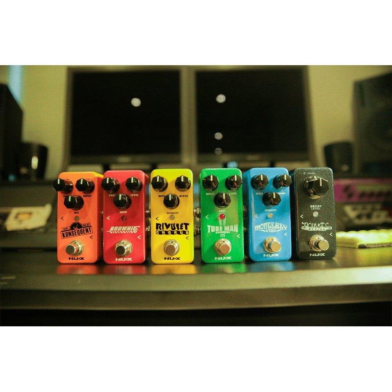 NUX TUBEMAN-OD pédale d'overdrive analogique tubeman mkii nod-2 type screamer