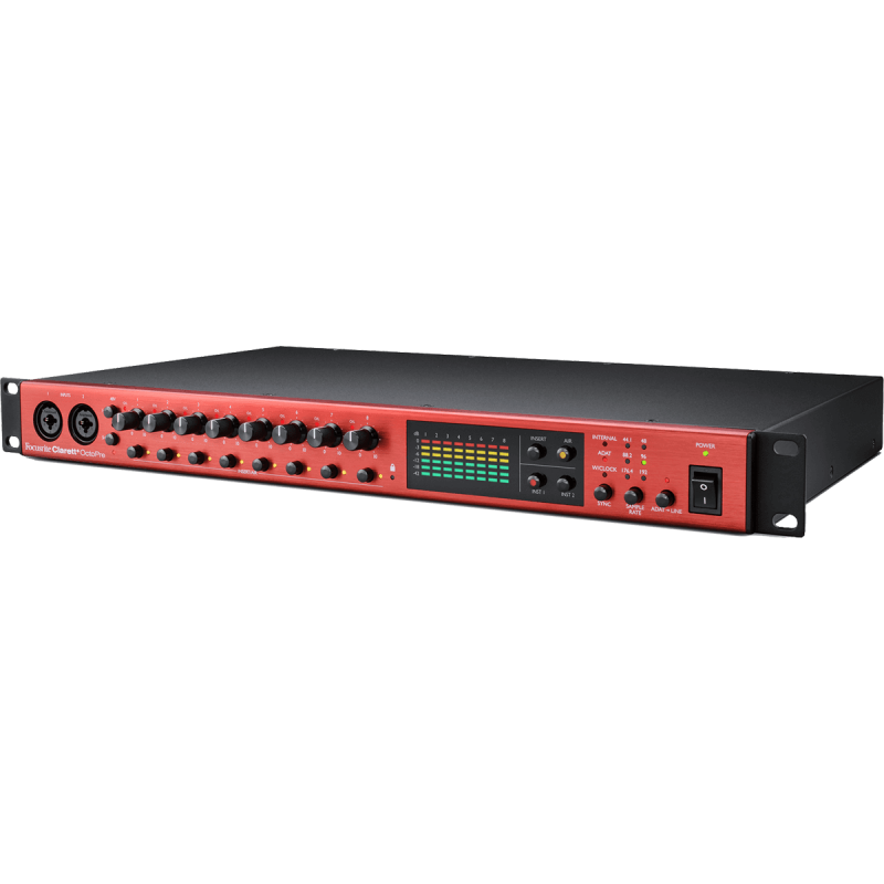 FOCUSRITE CLARETT-OCTOPRE+ préampli micro 8 canaux