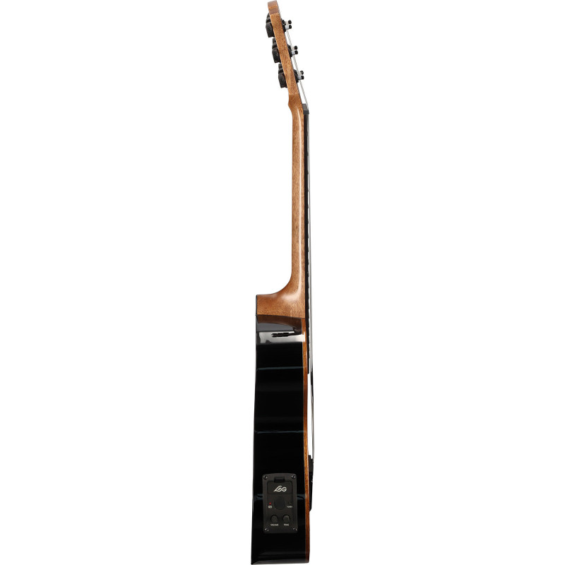 LAG TKT118E tiki uku guitar arched back electro