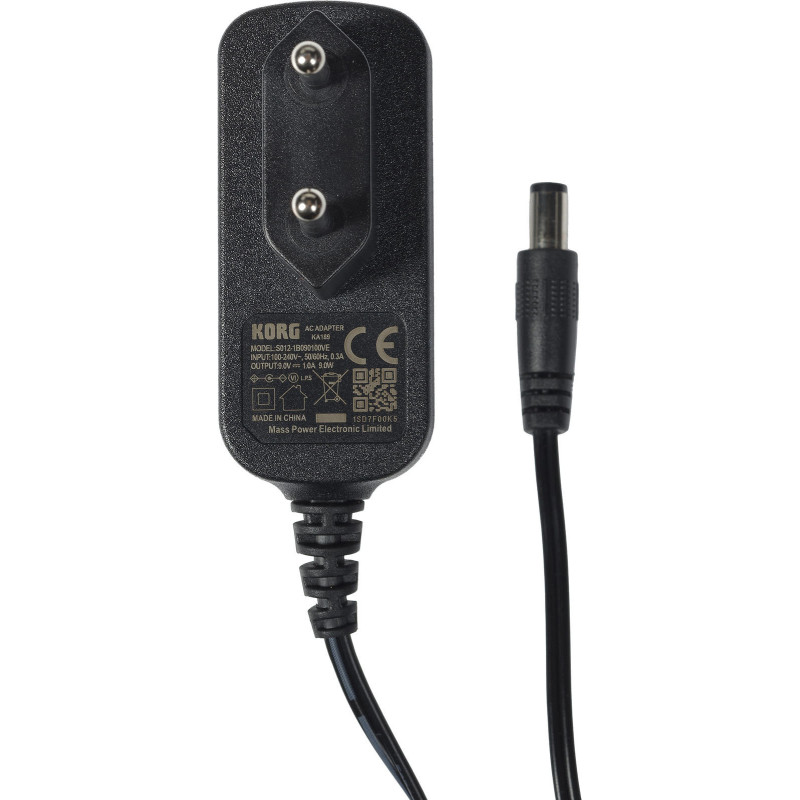 KORG KA189 alimentation 9v