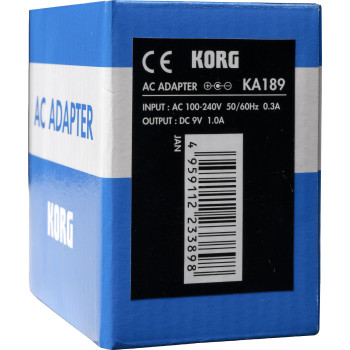 KORG KA189 alimentation 9v