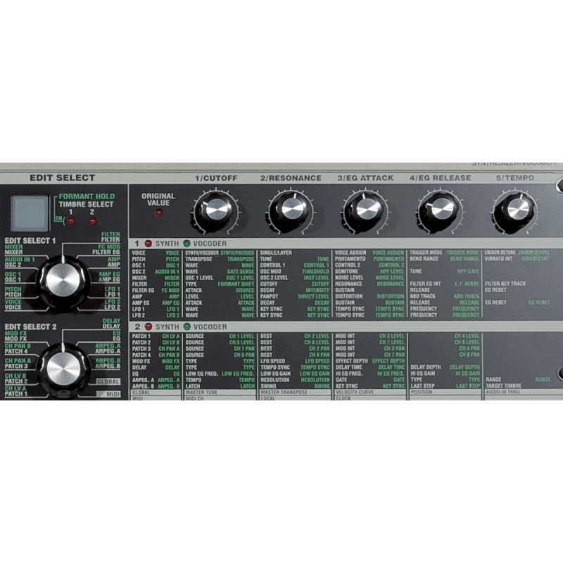KORG MICROKORG synthétiseur microkorg
