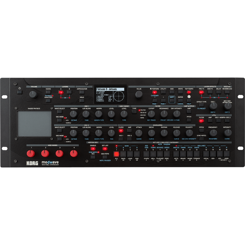 KORG MODWAVE-M module de synthétiseur à table d'ondes