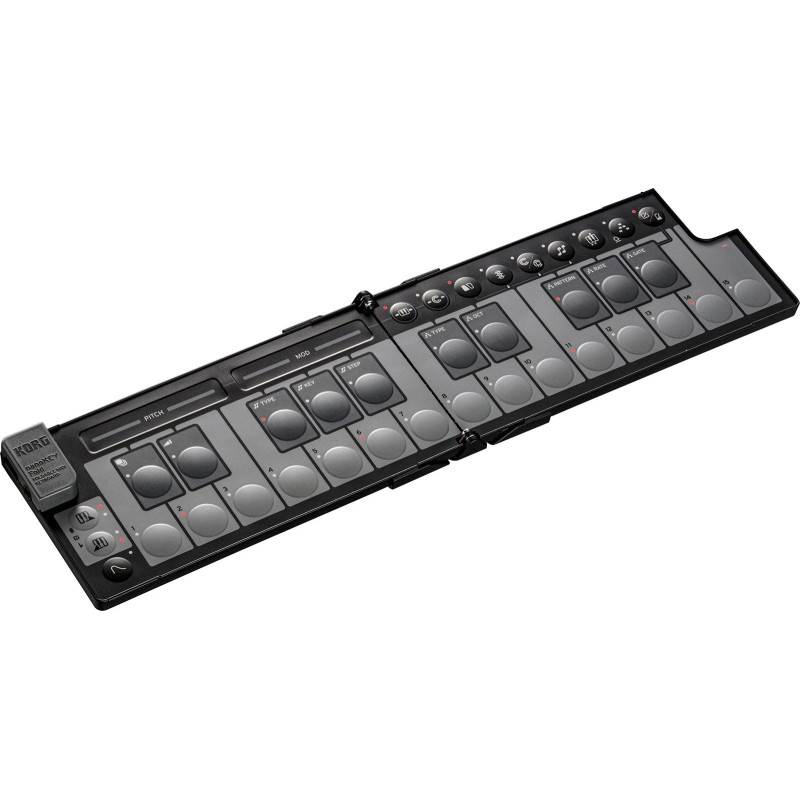 KORG NANOKEY-FD-BK nanokey fold clavier maitre pliable - noir