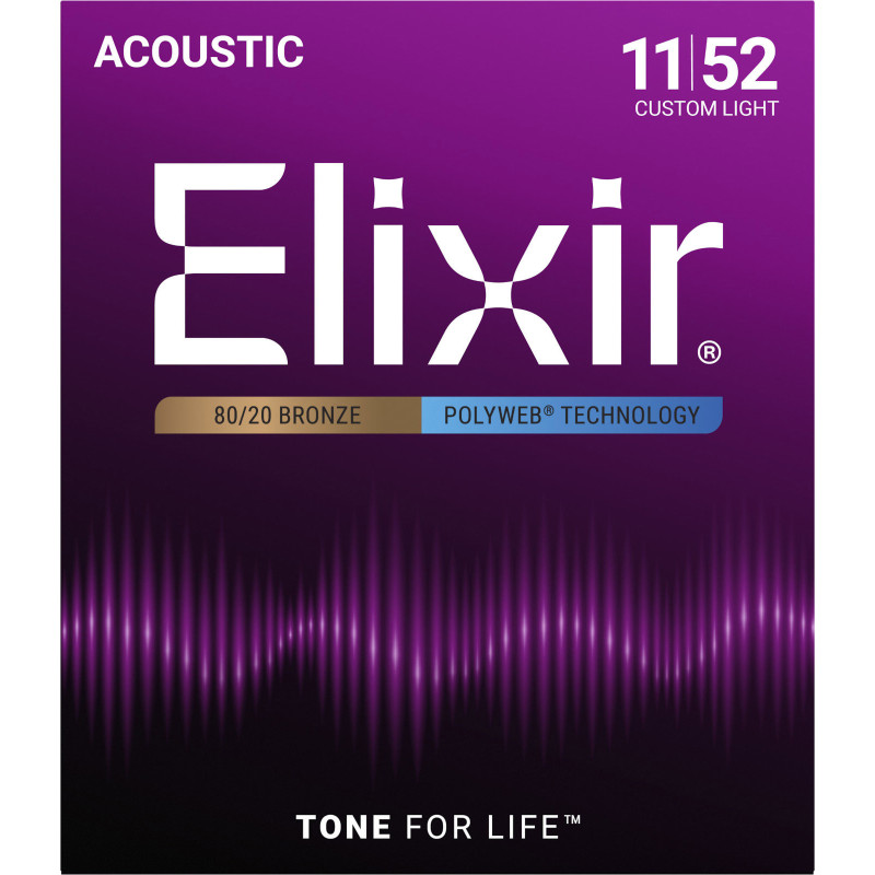 ELIXIR 11025 acoustique polyweb cl 11-52