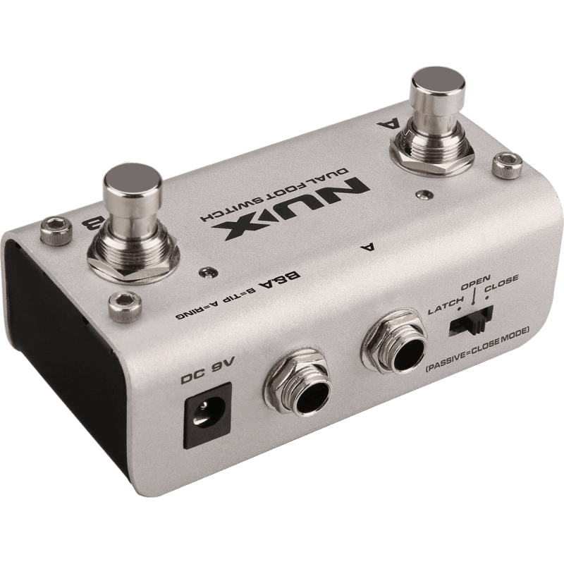 NUX NMP-2 pédalier 2 voies avec leds - 3 modes